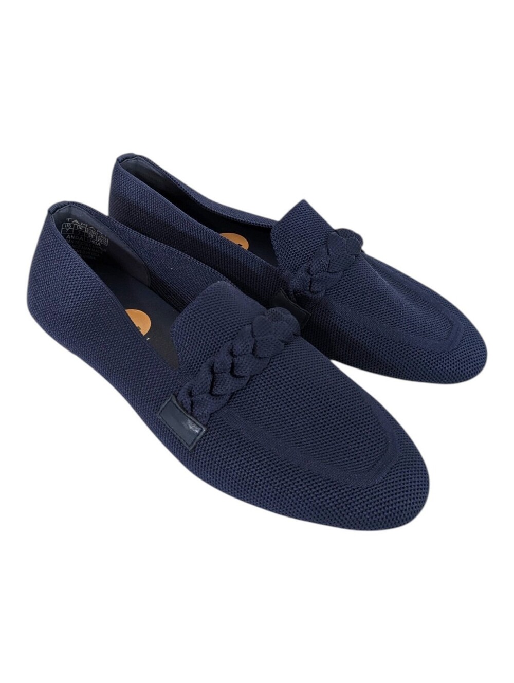 NEW Tahari Andalusia Slip On Loafers - Size 7 Womens - Navy Blue